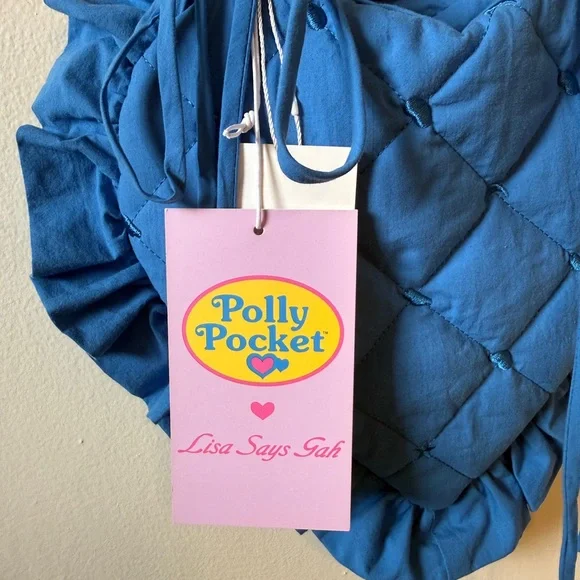 Lisa Says Gah Polly Pocket April Heart Purse - Picture 5 of 6